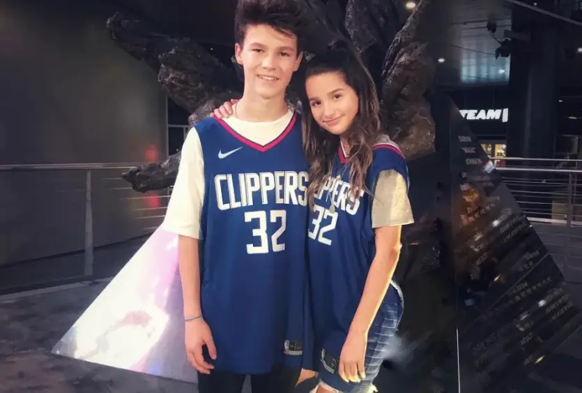 Annie LeBlanc Annie Leblanc with Hayden Summerall